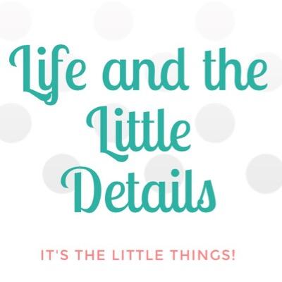 Lover of Details! Mommy to My Two Best Girls! Blogger sharing details of motherhood, home, and special occasions! #thelittledetails