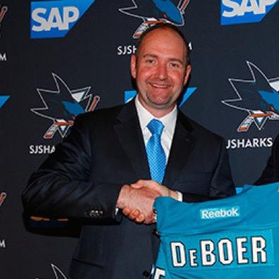 New Head Coach of the @SanJoseSharks. Parody account you fuckheads. #DeBoner
