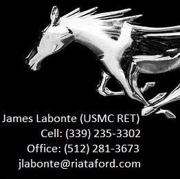 I am retired Marine Corps and a Sales Consultant at Riata Ford in Manor, TX just outside of Austin located on Highway 290. We have the best prices around!!!
