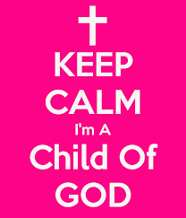 I Am A Child Of God.....I Live By His Word And I Am Walking By Faith