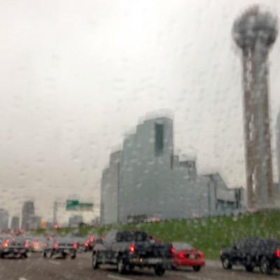 Is it raining Dallas? How does the weather look out there? I'll let you know.