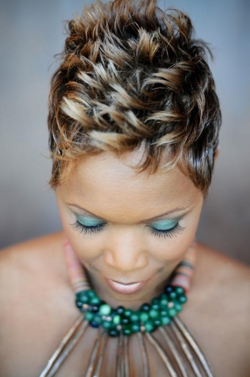 Black Hairdos For Short Hair