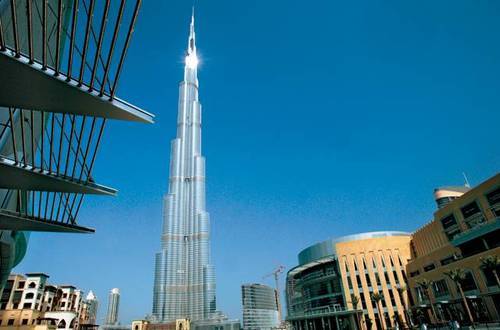 The Burj Khalifa, The tallest place in the world, which is made by a team of extra ordinary league of people