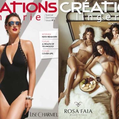 Creations Lingerie North America, the #1 high-end trade magazine dedicated to lingerie, swimwear, hosiery, men's intimate and loungewear in North America.