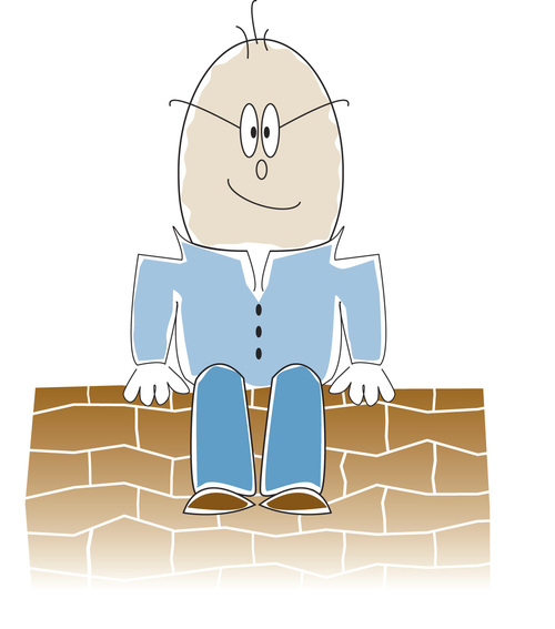 OkieDumpty's profile picture. Hi! I'm Okie H. Dumpty. I live in OKC! I have a degree in fall prevention. Did you know falls are a leading source of death among seniors? Don't fall down, OK?