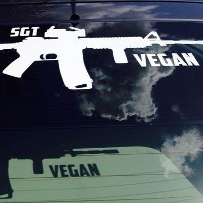 American Vegan Combat Veteran.