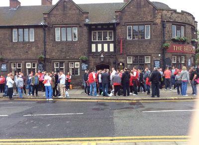 Rotherham United away travel section from The Bridge Inn, town centre. Covering all away games - no membership needed!