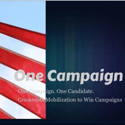 One Campaign is a grassroots political mobilization firm. We help move voters to the poll on election day! Check out our website!