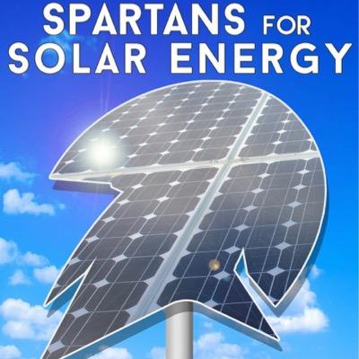 We are Spartans for Solar Energy, an environmental awareness group on campus! Let the sun brighten your future! #GoSolarSJSU #SpartansForSolarEnergy
