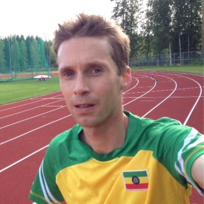 45 year old runner/social worker. Finnish marathon champion 2013. PB.s 29.55 10000m and 66.04HM/ 2.21,34M.