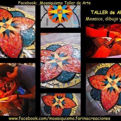 Taller de Mosaico, dibujo y pintura en zona de Caballito, cursos y seminarios.