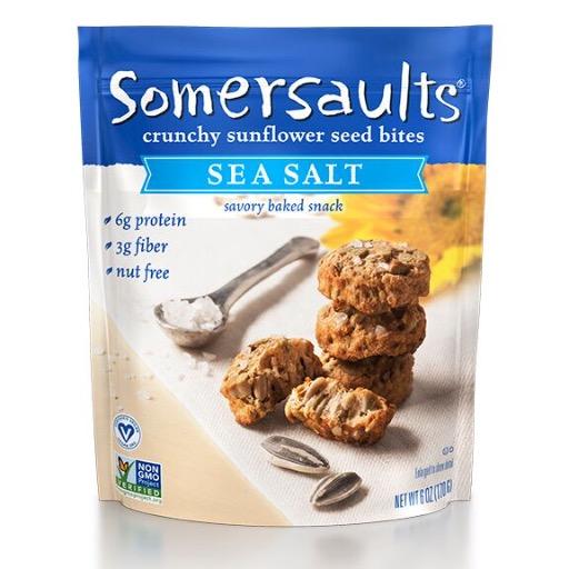 Crunchy sunflower seed bites that deliver well-balanced nutrition, to fuel everyday active lifestyles. #SomersaultLife