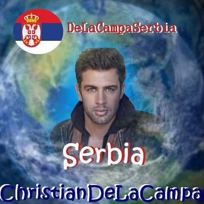 El club de fans OFICIAL de Christian De La Campa en SERBIA || Chris me sigue desde las 1:09am de 22/4/15 the best day ever