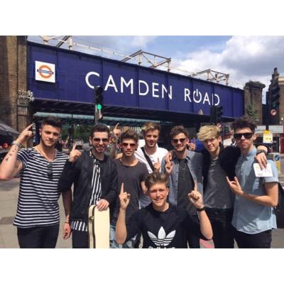 The update account for Former Band Stereo Kicks (@StereoKicks), now known as Jake, Charlie, Chris, Casey, Tom, Barclay, Reece and James.