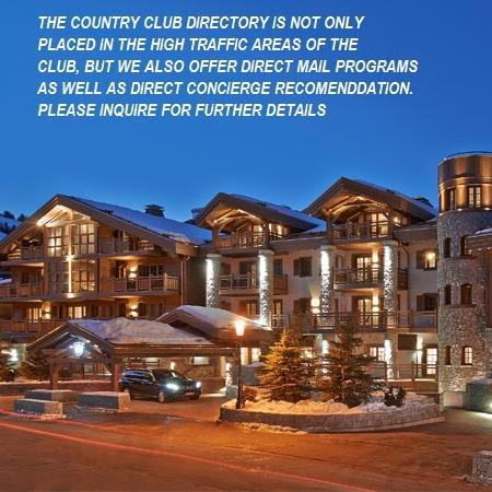 The Country Club Directory targets the most affluent clientele, we then sector off to the closest vicinity and proximity.