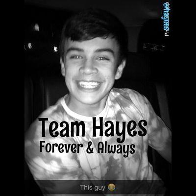 (only hayes tweets)-----------------------
forever team Hayes--------------------------- 
haters blocked------------------------------------
✊❌✊NEVER GIVE UP✊❌✊