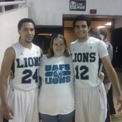 I love taking picuters of my friends playing sports. UAFS
