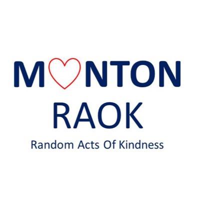 Monton's Random Acts of Kindness.  Spread a little happiness today.  Make someone smile.