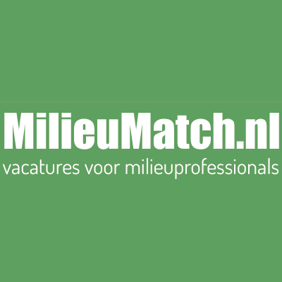 MilieuMatch.nl - Nieuws voor milieuprofessionals label van @JobTec. Duurzaam | GEO | KAM