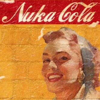 Nuka-Cola, la bebida con el poder nuclear de a acabar con tu sed.