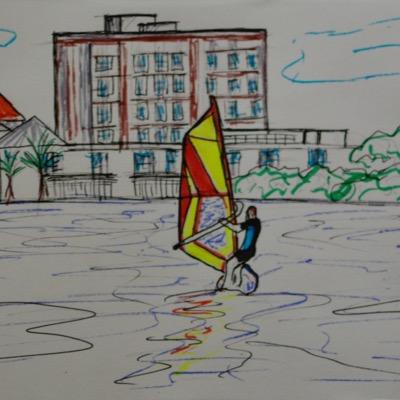 Career: Naval Architecture. Interests: Art, music, boats.