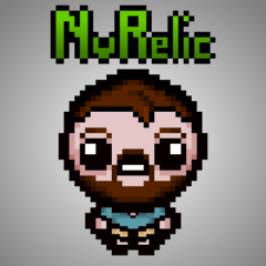 I am NuRelic and am currently a full-time Binding of Isaac: Rebirth streamer, speed running / racing the game. I typically cast from 12:00PM - 7:00PM CDT/GMT-5