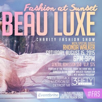 Experience an evening on the rooftop full of fashion, networking & FUN! A portion of the proceeds will benefit the Rhonda Walker Foundation!