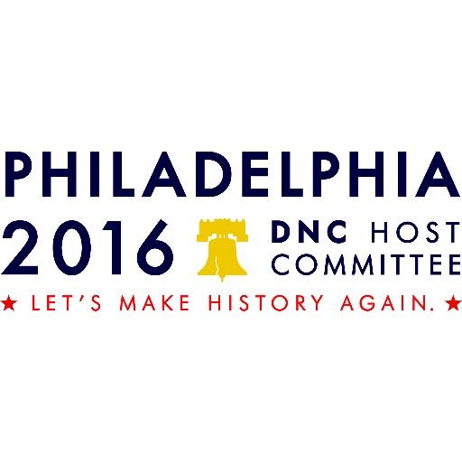 Proud home of the 2016 Democratic National Convention. Let's make history again. #PHLDNC2016