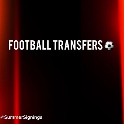 New Transfer account bringing you the signings before they are released!