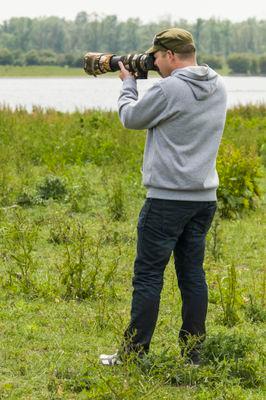 Hobby natuur fotograaf