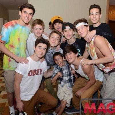 HAYES,NASH,MATT CAMRON,JACK,JACK,ALL MAGCON BOYS ARE BAE!❤️