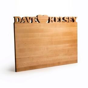 Cutting Boards made in the USA make perfect Personalized Wedding Gifts or Unique Wedding Gifts