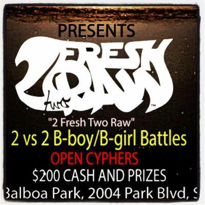 2FRESHTwoRAW's profile picture. 2 on 2 Bboy Battles and Hard hitting Expo battles bring your cameras.
The blend of Old and New , New and Old