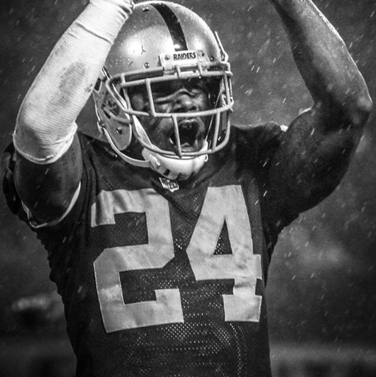 Silver & Black Follow on Instagram Raiderdre_24