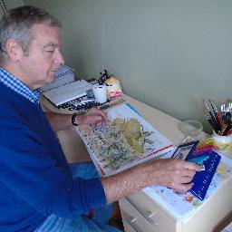 Local artist in Peebles Scottish Borders, interested in landscapes, buildings, local history and all things military