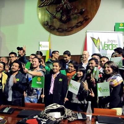 Perfil grupo de Jóvenes Progresistas dentro del partido Alianza Verde. Btá