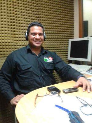 Locutor, karateca,