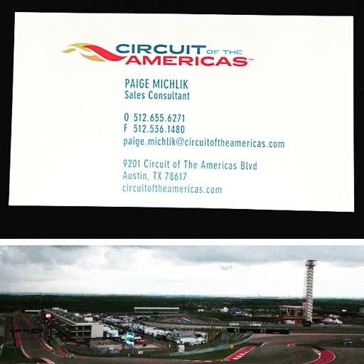 Entertain family, friends, clients, & employees at the only international Formula 1 & MotoGP track in the U.S.

- COTA Sales Consultant direct #: 512-655-6271