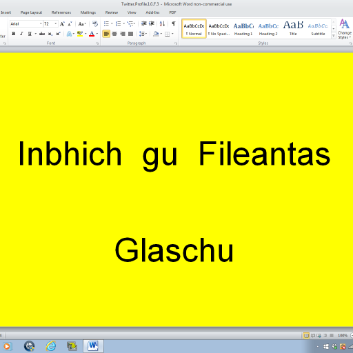 Buidheann stèidhichte gus luchd-ionnsachaidh a thoirt gu fileantas sa Ghàidhlig. Gach tweet le Garry no Rick. inbhichgufileantas@gmail.com.