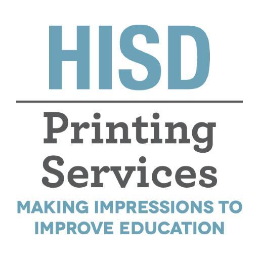 HISD's official source for design, copying, printing, large format, mail & signage. We use production inkjet presses for high-quality, cost-effective printing.