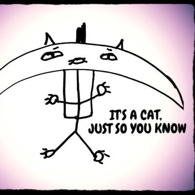 News and photos that make you go meow alongside a logo that's so unrecognizable you need to be told what it is.