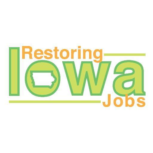Restoring Iowa Jobs' mission is to promote job growth and economic development in Southeast Iowa. http://t.co/lSebMTbwmS
http://t.co/IykpUAgeuE