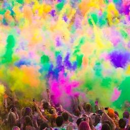 A Color Run to bring a community together, and raise money to find a cure for Muscular Dystrophy! 9.12.15 @ 9 AM