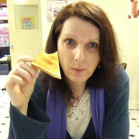 Emmajnation's profile picture. Mixture of trans stuff and #weirdcartwitter she/her