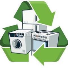 Repairing broken or donated domestic appliances, recycling them to sell back to the public fully reconditioned and guaranteed.