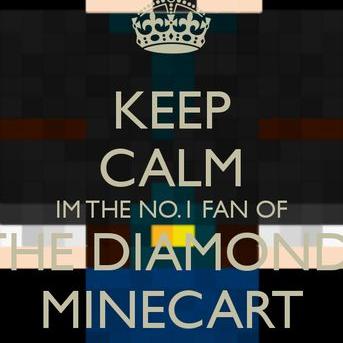 keep calm and minecraft diamonds