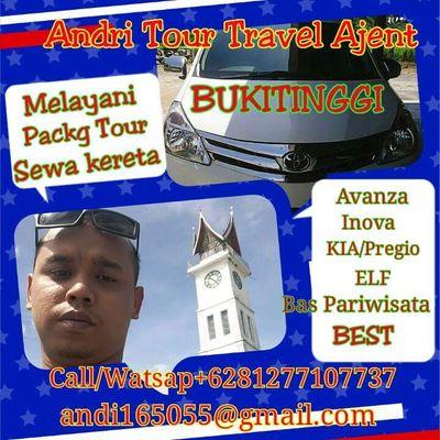 Melayani Tour Travel Ajent Bukitinggi/Rental mobil Bandara Padang
call/watsap: +6281277107739