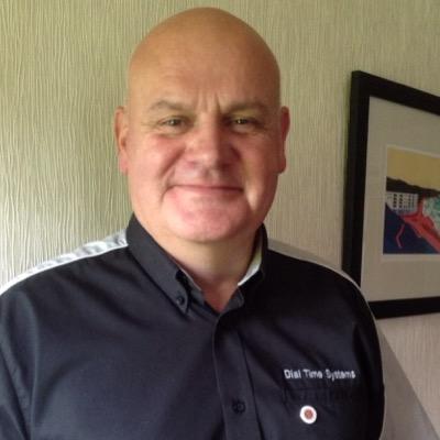 I am the MD of Dial Time Systems limited, I travel around the north west selling installing and servicing clocking on clocks, I also deliver clock cards.
