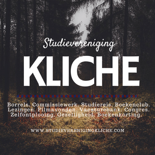 SVKliche's profile picture. Kliché is de Faculteitsvereniging der Geesteswetenschappen van de Vrije Universiteit Amsterdam. In het bijzonder voor de studies L&S, CIW & MDKA.