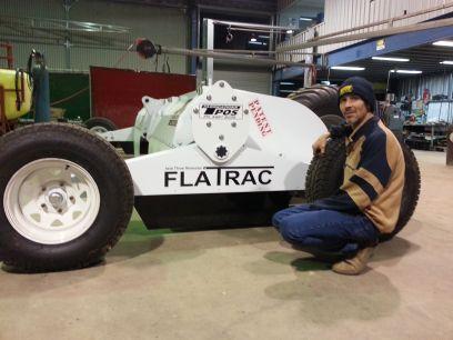 We design and build machinery with the customer in mind. Not afraid of things outside the box. Trevor Postlethwaite StArnaud Victoria controlled traffic farmer